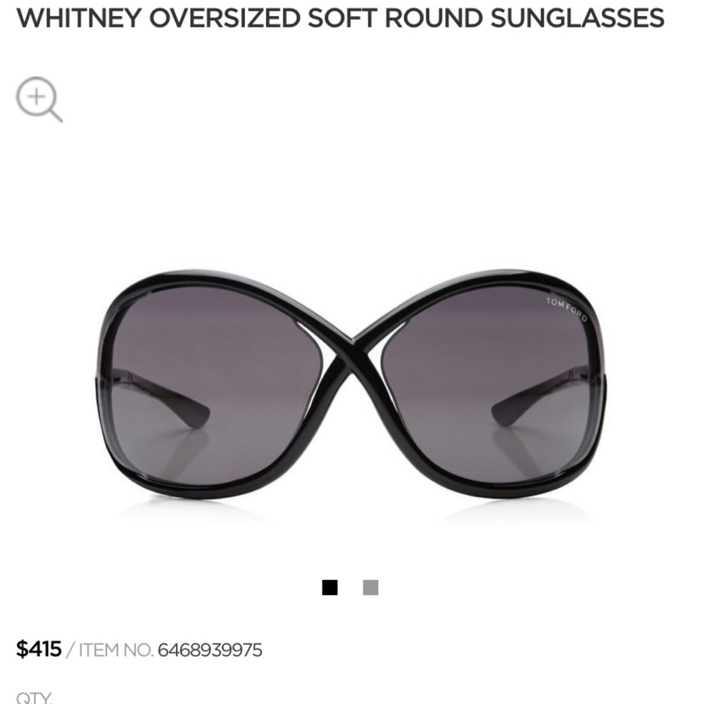 Tom Ford Whitney Oversized Sunglasses